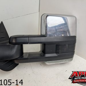AFT 2008-2013 Chevrolet Silverado Left Driver Side Tow Mirror Chrome