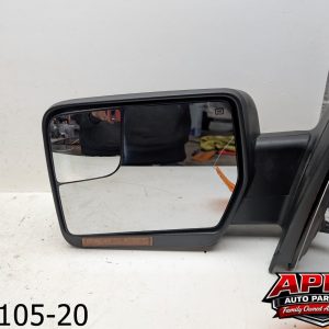 AFT 2011-2014 Ford F150 Power Side View Door Mirror Chrome Driver Side LH Left