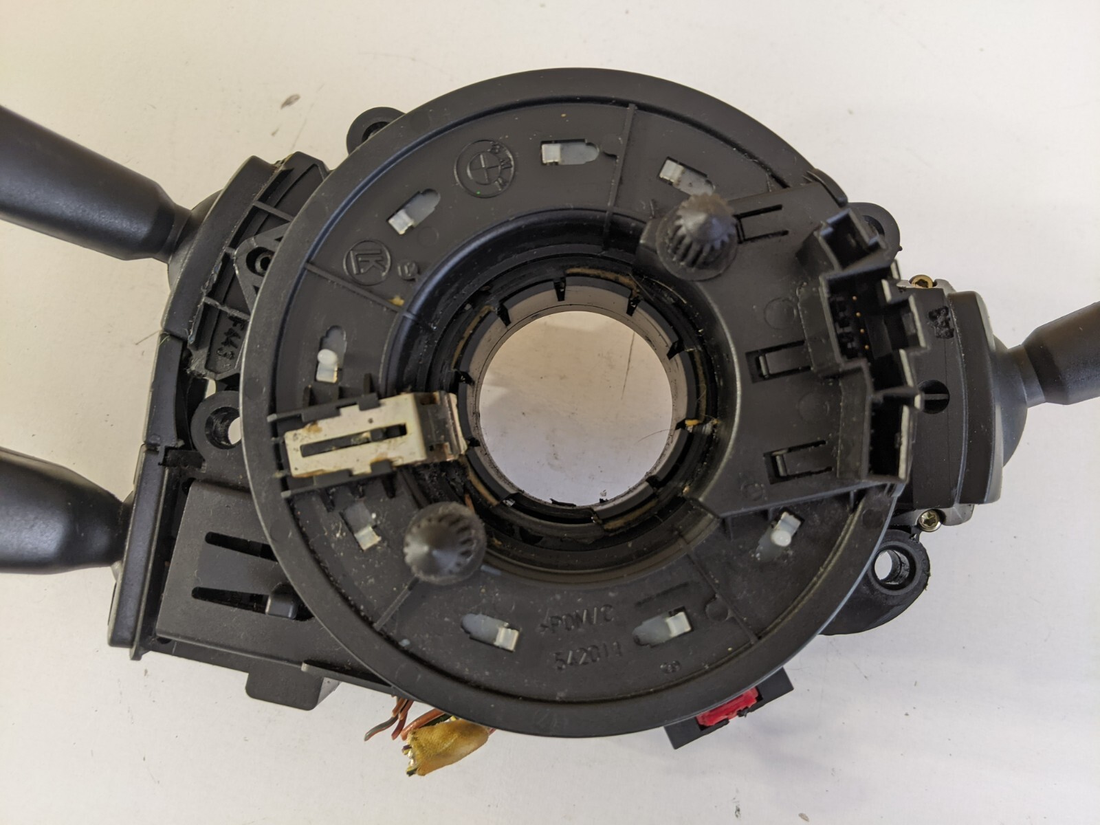 BMW E53 X5 STEERING COLUMN WINDSHIELD WIPER SWITCH WHEEL ADJUSTMENT BLINKERS OEM - Image 7