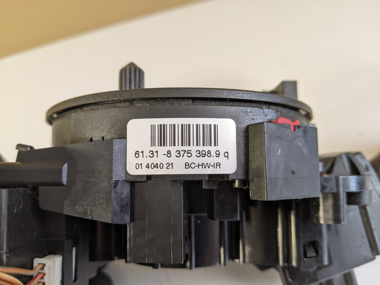 BMW E53 X5 STEERING COLUMN WINDSHIELD WIPER SWITCH WHEEL ADJUSTMENT BLINKERS OEM - Image 10