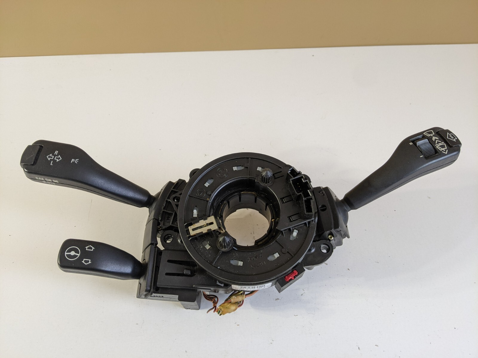 BMW E53 X5 STEERING COLUMN WINDSHIELD WIPER SWITCH WHEEL ADJUSTMENT BLINKERS OEM