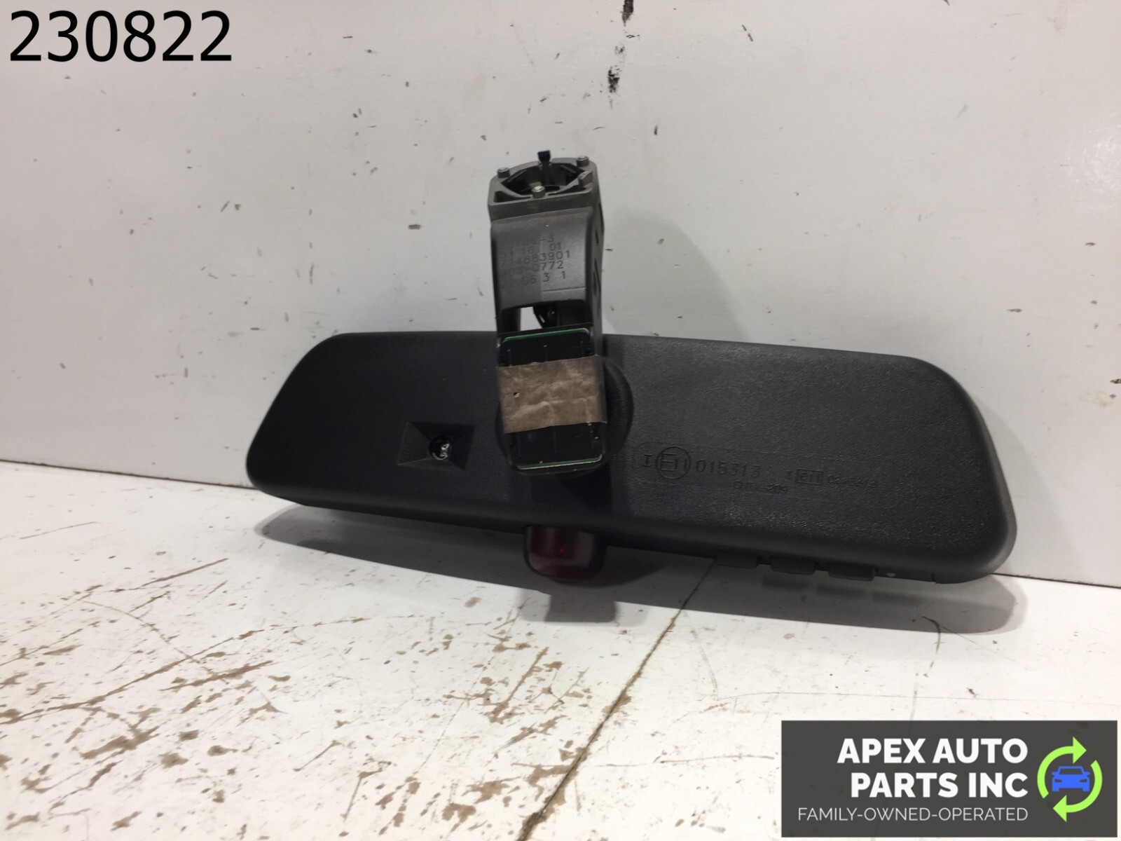 BMW E90 E82 E60 E70 REAR VIEW MIRROR HIDDEN COMPASS HOMELINK GARAGE OEM 122K - Image 7