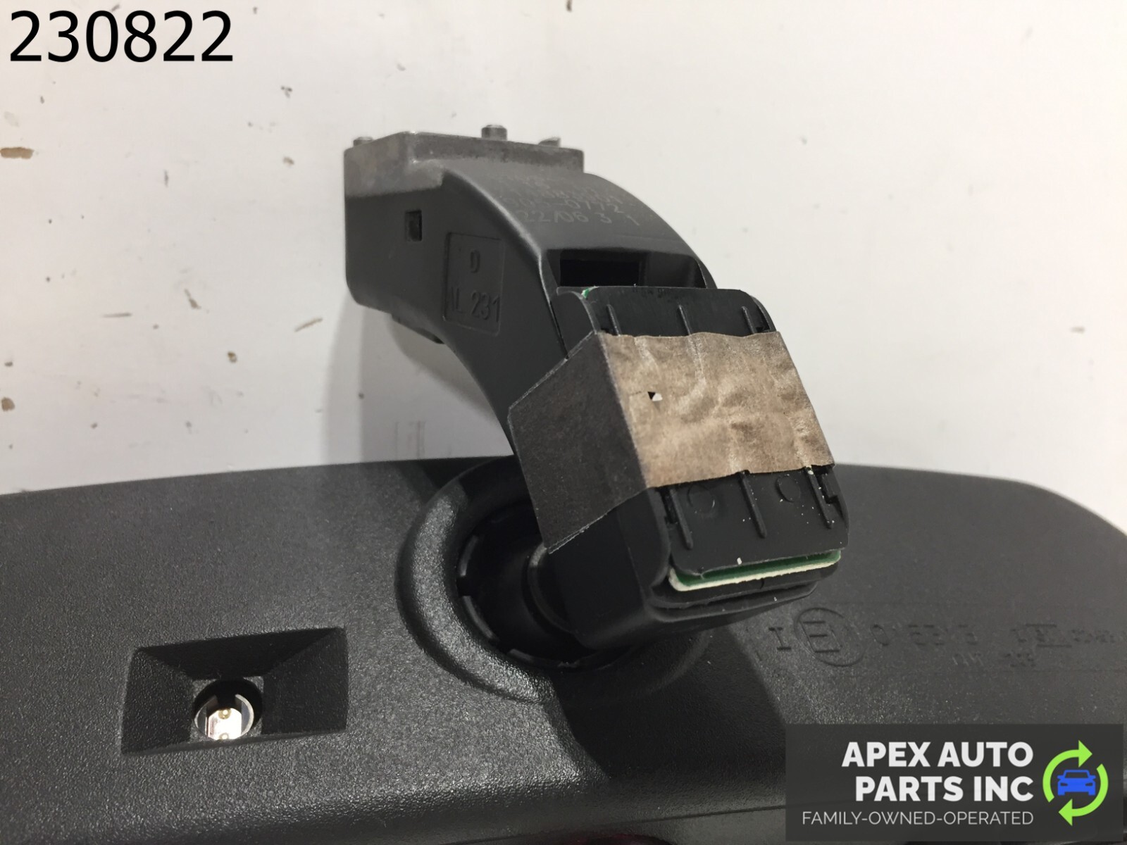 BMW E90 E82 E60 E70 REAR VIEW MIRROR HIDDEN COMPASS HOMELINK GARAGE OEM 122K - Image 8