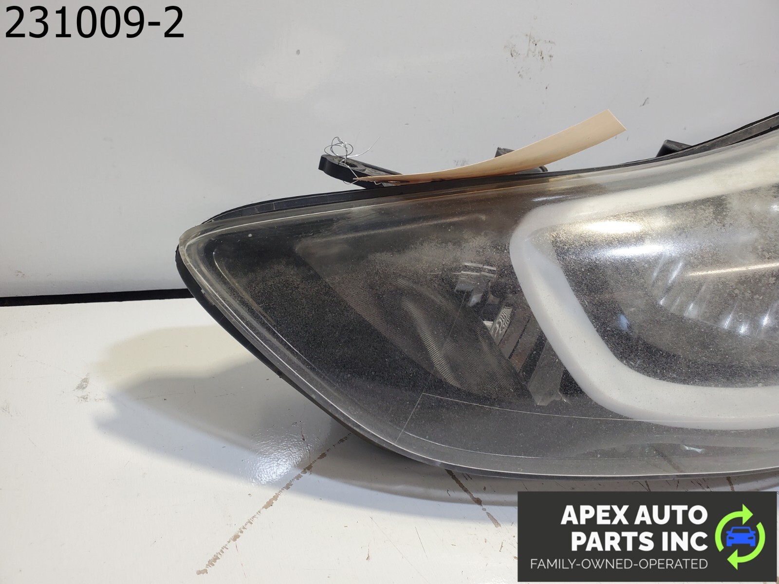 Hyundai Elantra Headlight Head Light Driver's Left Halogen 2014 2015 2016 - Image 3