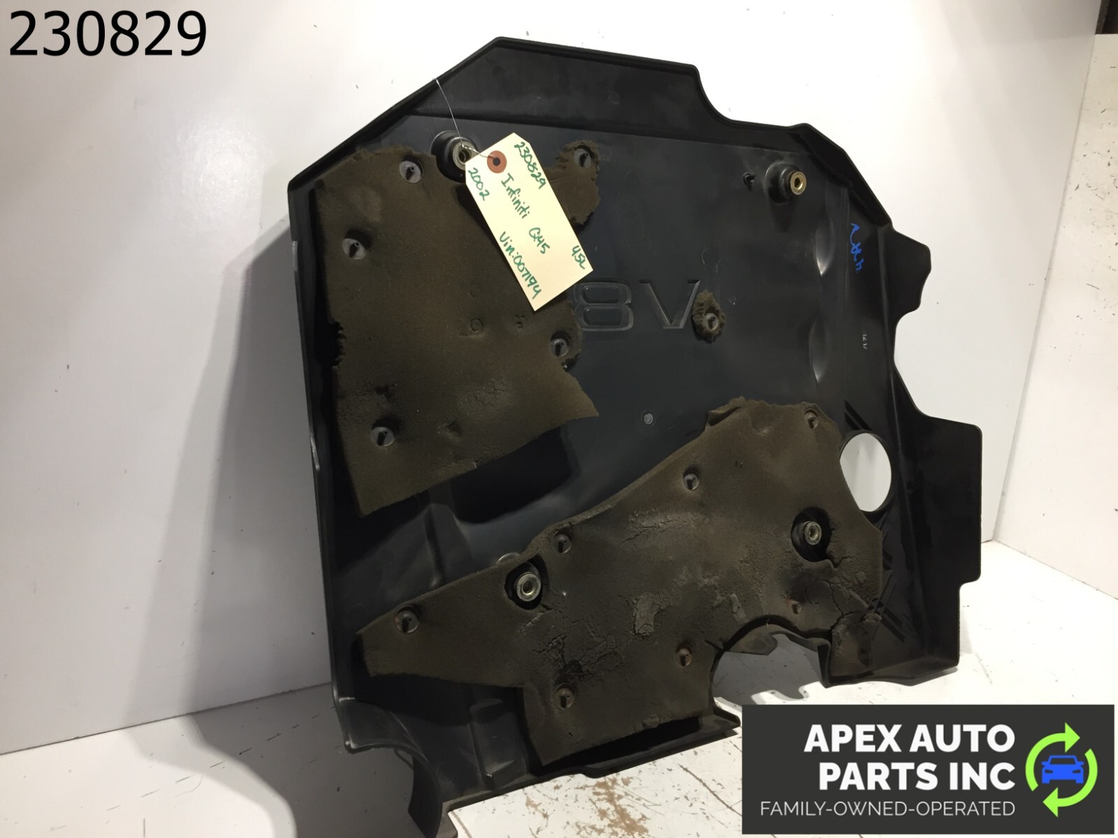 Infiniti Q45 2002 4.5L V8 Top Upper Engine Cover Shield Trim Panel 6250 - Image 6