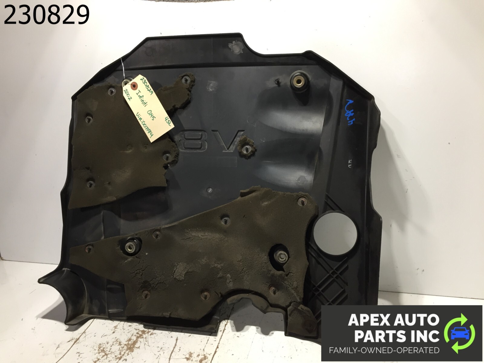 Infiniti Q45 2002 4.5L V8 Top Upper Engine Cover Shield Trim Panel 6250 - Image 7
