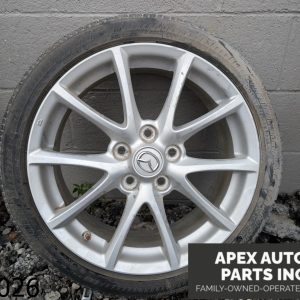 *NO SHIPPING* OEM 2012 Mazda MX-5 Miata 2.0L Wheel & Tire Alloy W Center Cap