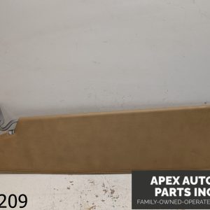 OEM 1987 Dodge B250 Van 5.2L Sun Visor Shade Set 2 PC