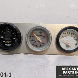 OEM 1989-1994 Nissan 240SX 2.4L Triple Pod Gauges Set 3