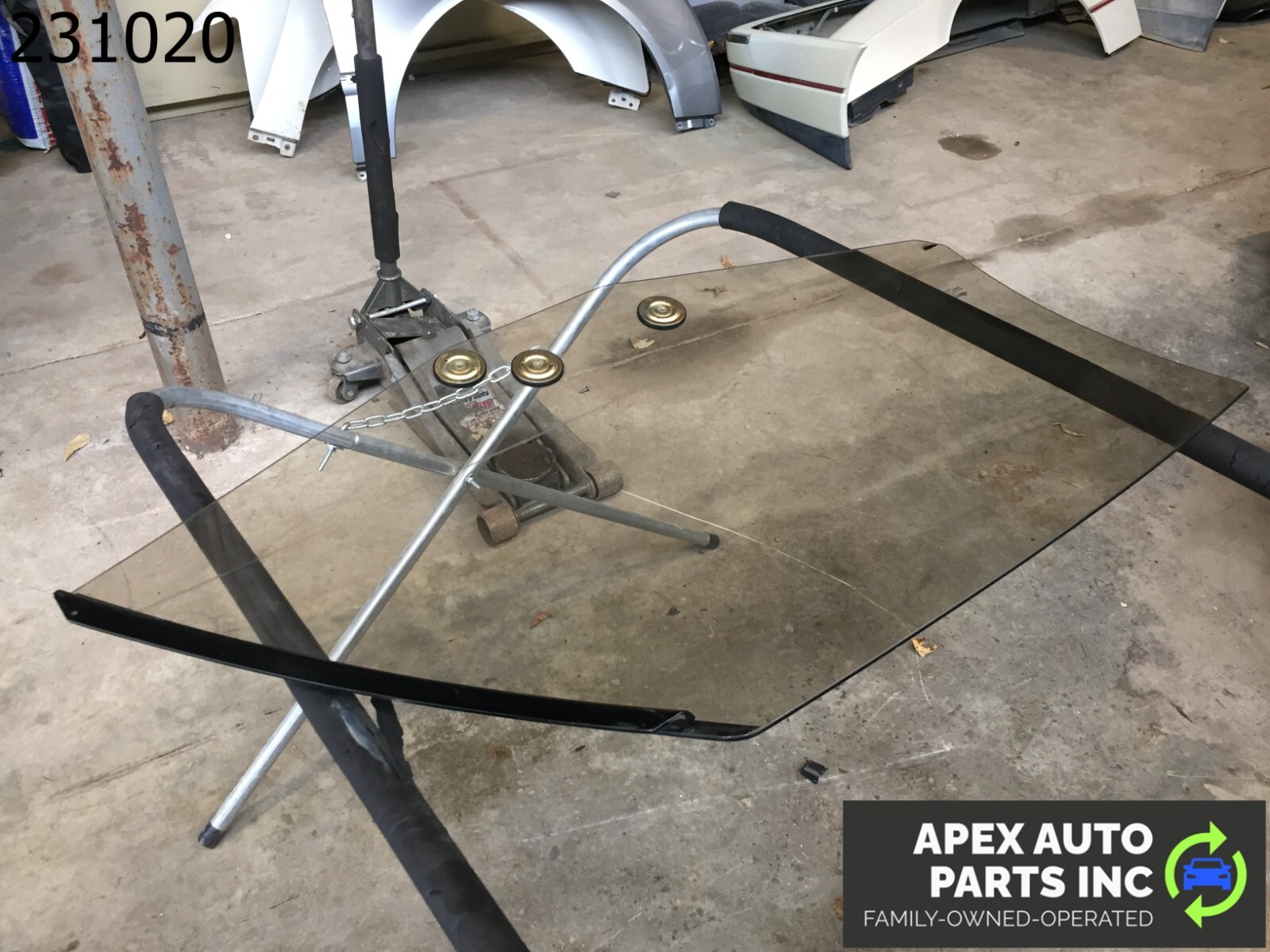 OEM 1990 Cadillac Allante Glass Window Door Right RH - Image 3