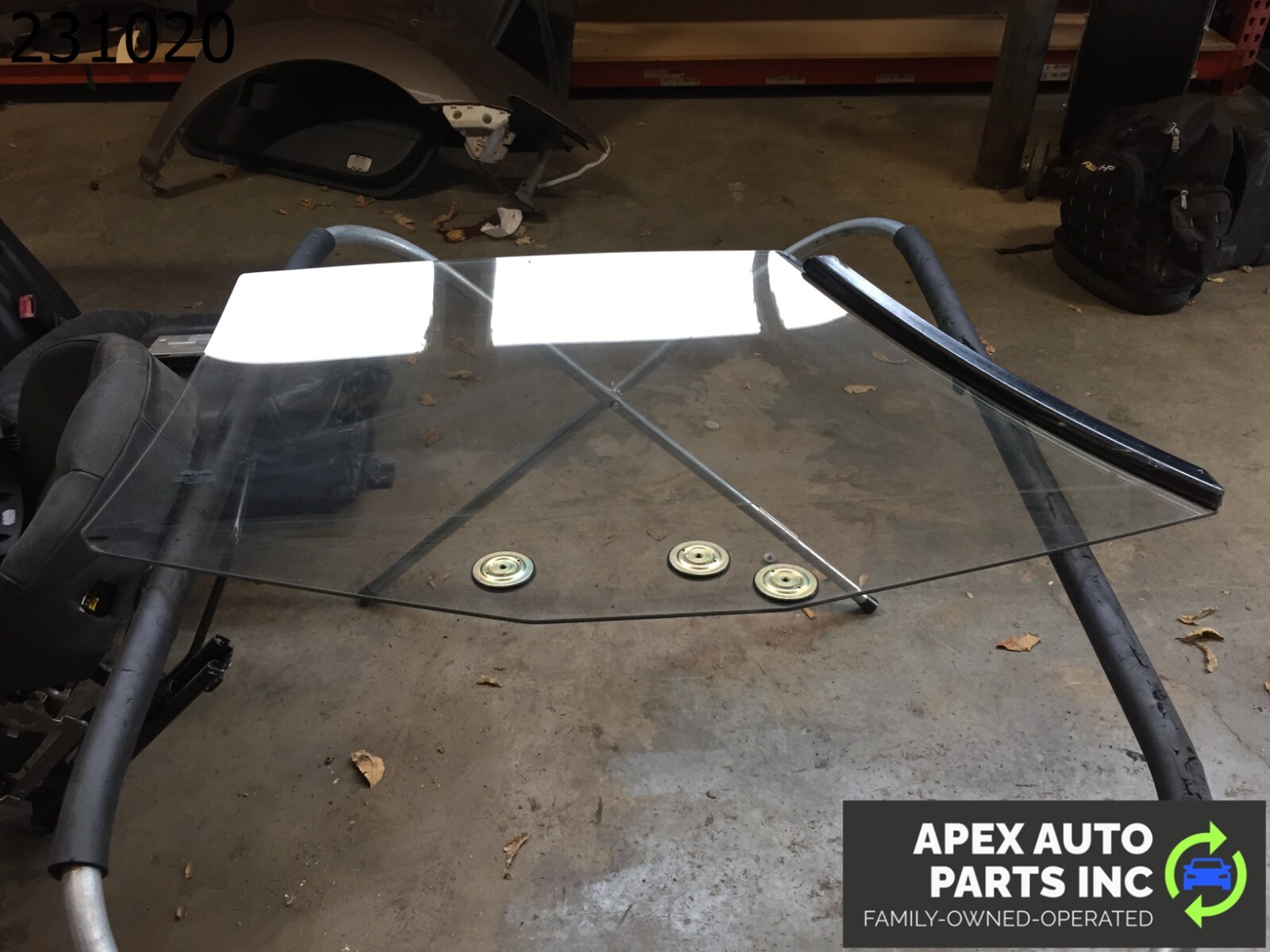 OEM 1990 Cadillac Allante Glass Window Door Right RH - Image 4