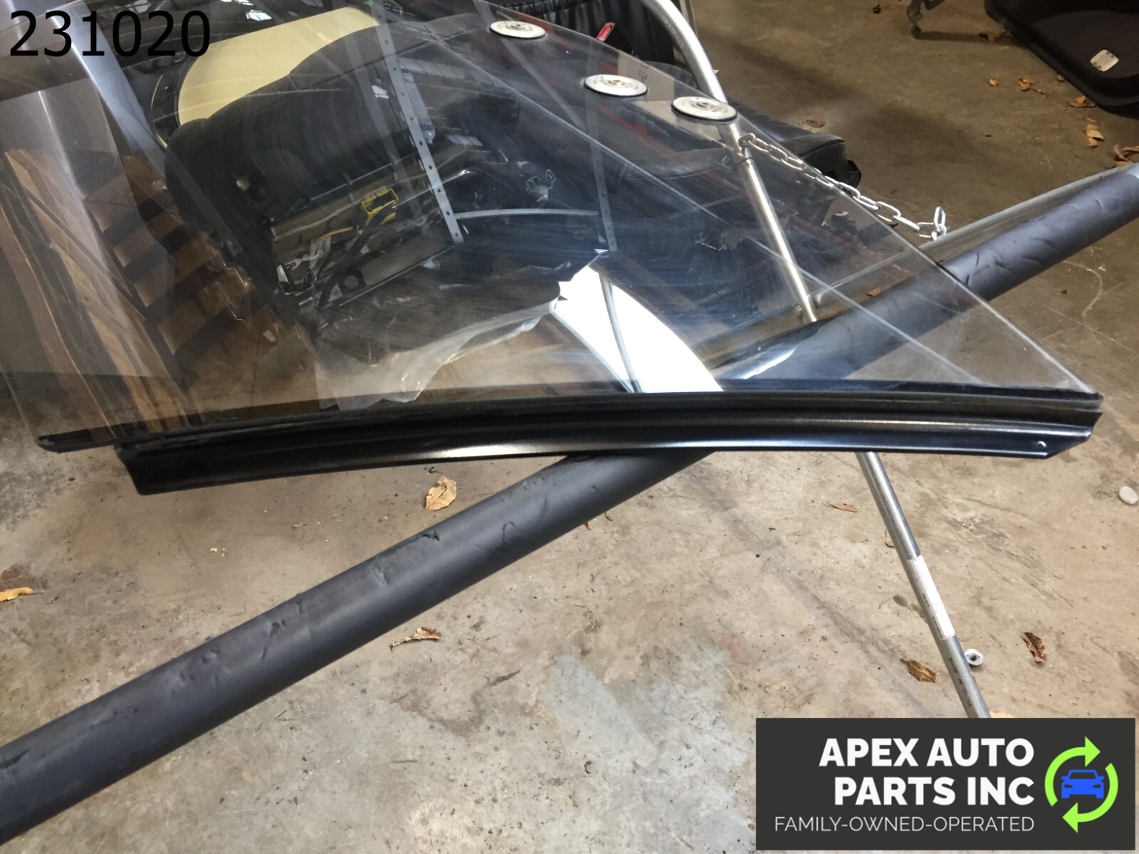 OEM 1990 Cadillac Allante Glass Window Door Right RH - Image 9