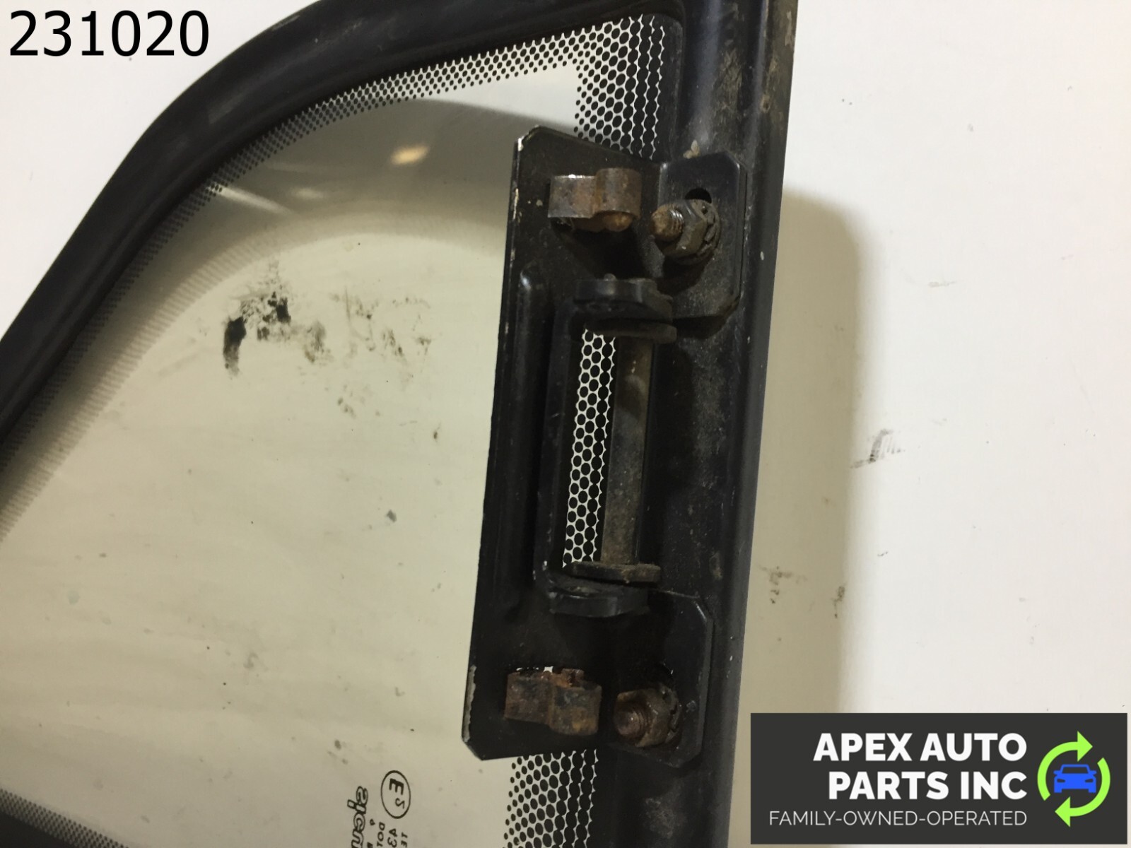 OEM 1990 Cadillac Allante Passenger Right Quarter Glass Soft Top - Image 8