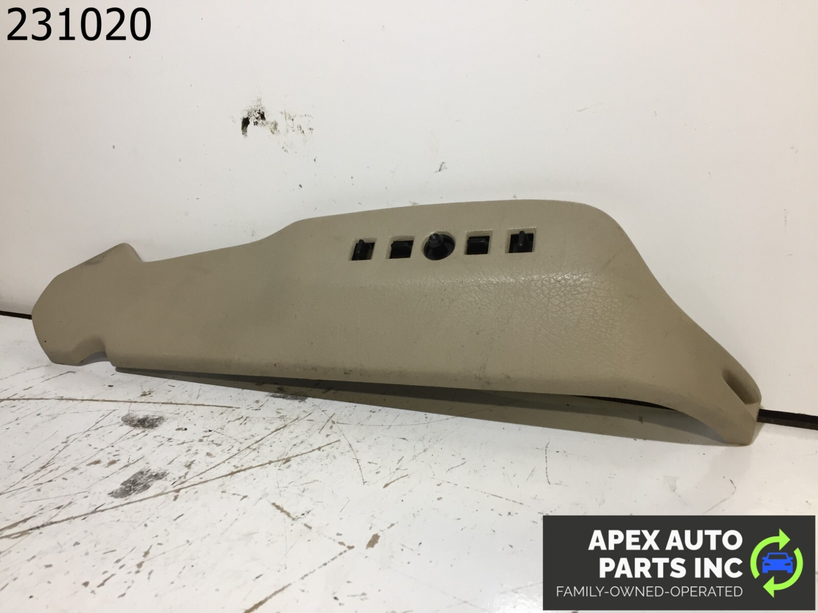 OEM 1990 Cadillac Allante RIGHT PASSENGER SIDE SEAT SWITCH W/ SURROUND TRIM - Image 4