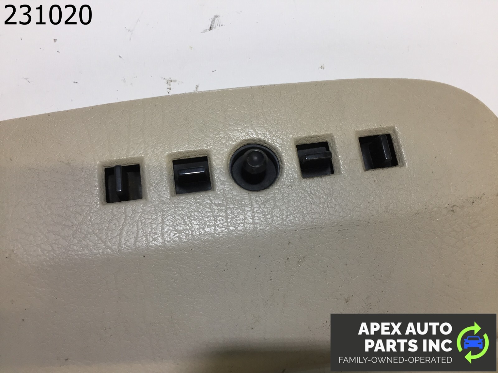 OEM 1990 Cadillac Allante RIGHT PASSENGER SIDE SEAT SWITCH W/ SURROUND TRIM - Image 5