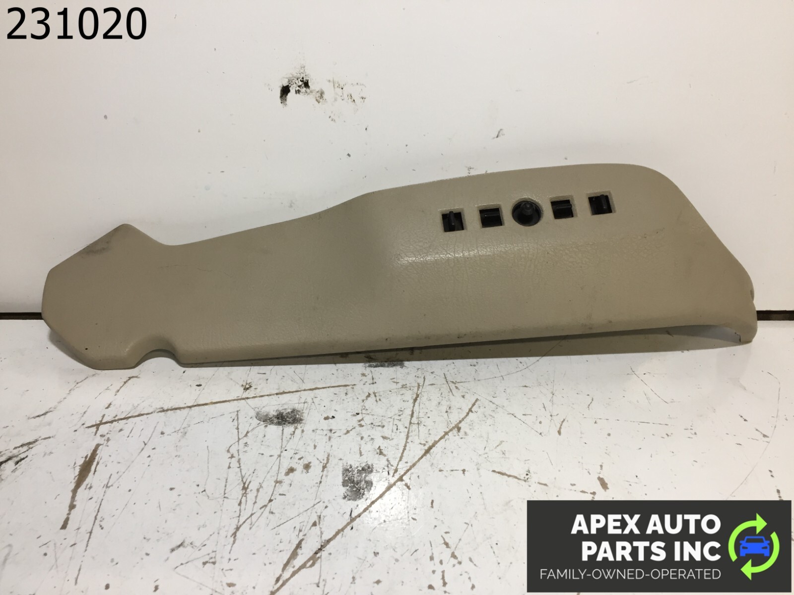 OEM 1990 Cadillac Allante RIGHT PASSENGER SIDE SEAT SWITCH W/ SURROUND TRIM