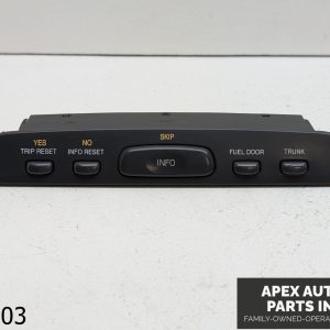 OEM 1992-2002 Cadillac Eldorado 4.6L TRIP COMPUTER information fuel door SWITCH