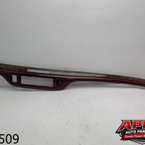 OEM 1995 Lincoln Town Car 4.6L CENTER Dash Bezel WOOD GRAIN LEATHER
