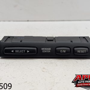 OEM 1995 Lincoln Town Car 4.6L Select Message Center Reset Switch