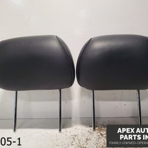OEM 1999-2001 Acura TL 3.2L Black leather Front Headrest set LH RH