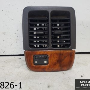 OEM 1999 Jaguar XJ8 4.0L Rear Center Console A/C Heater Air Vent GNC7890AA