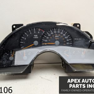 OEM 1999 Pontiac Firebird 3.8L Instrument Gauge Cluster Speedometer