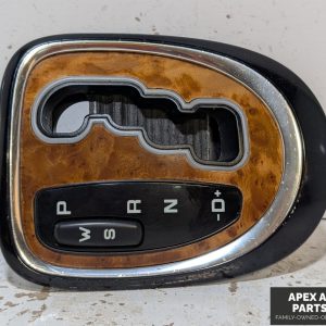 OEM 2000-2002 Mercedes S500 5.0L Gear Shifter Bezel Trim Indicator Wood