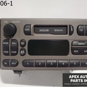 OEM 2000 Jaguar S-type 3L AM-FM-Cassette Stereo Receiver
