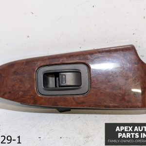 OEM 2001-2003 Acura MDX Rear Passenger Side Power Window Switch Woodgrain Bezel