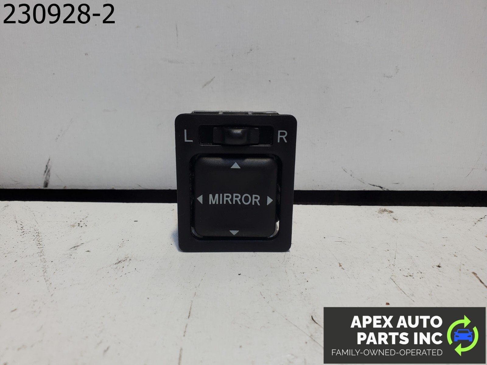 OEM 2001 LEXUS RX300 SIDE VIEW MIRROR CONTROL SWITCH BLACK