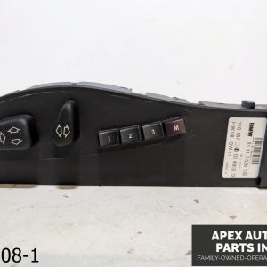OEM 2002-2005 BMW 325i 2.5L driver LH front seat control panel button switches