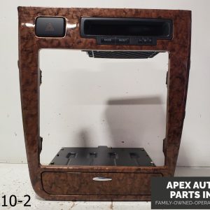 OEM 2002-2005 Hyundai XG350 3.5L dash panel center trim bezel tray radio hazard
