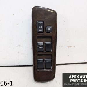 OEM 2002 Toyota Highlander 3.0L Master Power Window Switch DOOR LEFT