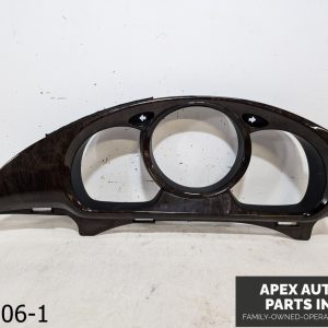 OEM 2002 Toyota Highlander 3.0L Speedometer Instrument Cluster Dash Bezel Trim