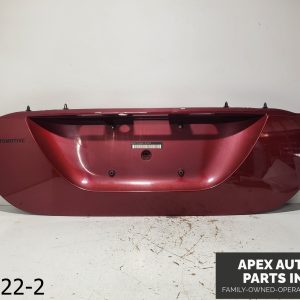 OEM 2003-2009 Mercedes CLK350 3.5L Rear Trunk Lid License Plate Panel Red