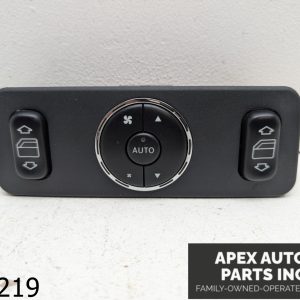 OEM 2003 Mercedes ML320 3.2L Rear AC Heater Climate Control