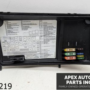 OEM 2003 Mercedes ML320 3.2L Under Hood Fuse Box Trim Lid Cover