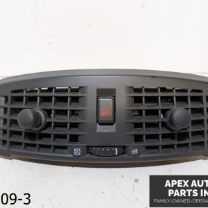 OEM 2004-2009 Cadillac SRX Front Center Dash Dual Air Vent Trim Black 25703804