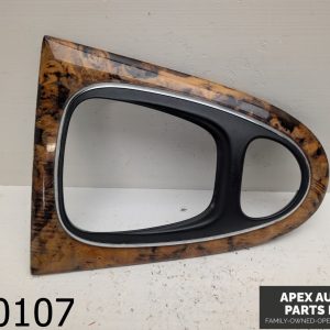 OEM 2004 Jaguar XJR 4.2L WOOD SHIFTER TRIM BEZEL