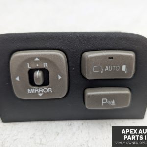 OEM 2004 Lexus LS430 4.3L DRIVER SIDE WINDOW MIRROR SWITCH W/ TRIM BEZEL