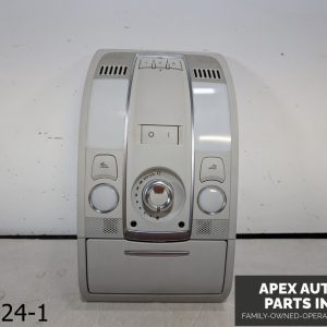 OEM 2005-2011 Audi A6 3.0L Roof Overhead Console W Rear Dome Light
