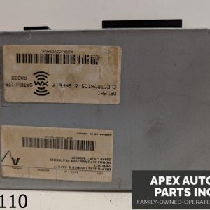 OEM 2005 Acura RL 3.5L Xm Satellite Radio Control Module Unit