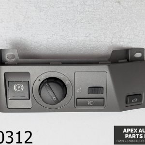 OEM 2005 BMW 745Li 4.4L Dash Headlight Control Switch Panel