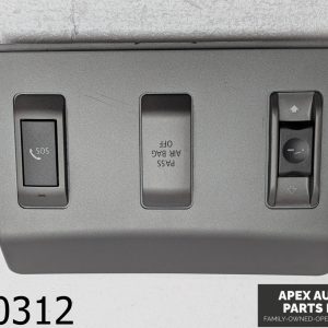 OEM 2005 BMW 745Li 4.4L Overhead Sunroof Switch Panel