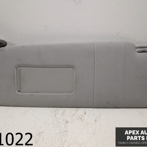 OEM 2005 BMW 745i 4.4L Drivers Left Beige Tan Sun Visor Blind