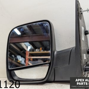 OEM 2005 Ford E-150 5.4L Driver Left Side View Power Door Mirror Black