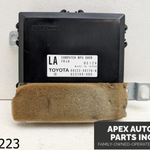 OEM 2005 LEXUS LS430 4.3L Front  Driver Door MPX Multiplex Control Module