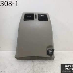 OEM 2006 Chrysler Pacifica REAR CENTER CONSOLE VENTS AIR W/ POWER OUTLET SWITCH