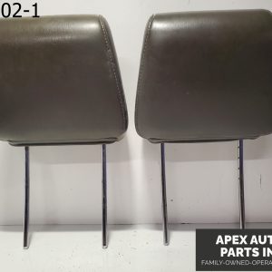 OEM 2006 Dodge RAM 4.7L Pickup FRONT Headrest Set Pair 2 GRAY VINYL