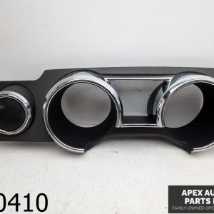 OEM 2006 Ford Mustang 4.0L SPEEDOMETER CLUSTER BEZEL W AIR VENT CHROME